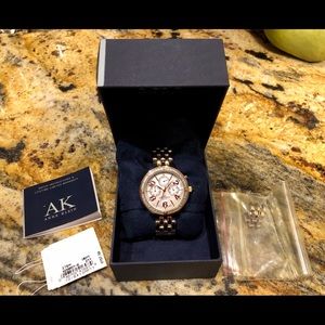 Anne Klein Diamond studded Watch